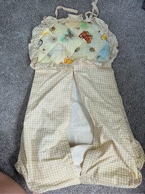 Classic Pooh nursery diaper holder